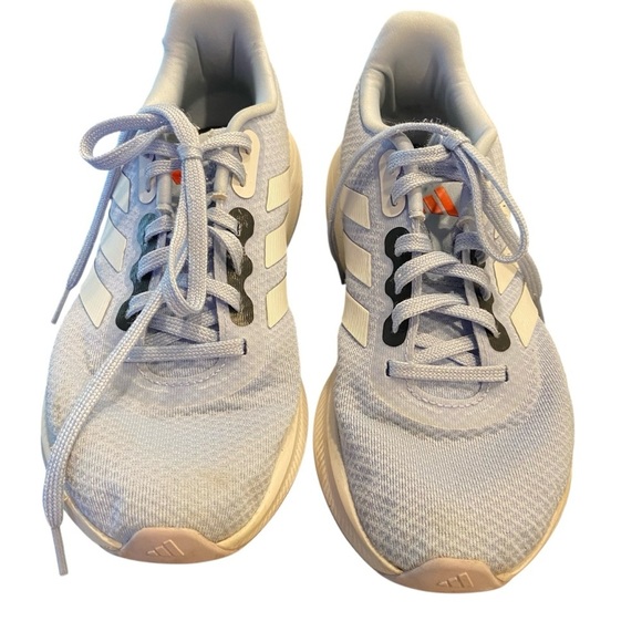 Adidas Women's Run Falcon 3.0 Shoe Size 8.5 Blue And White Cloud Foam Athletic - Picture 5 of 13